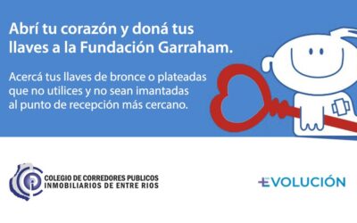 El Colegio se suma a la 2ª Campaña solidaria de donación de llaves para la Fundación Garraham