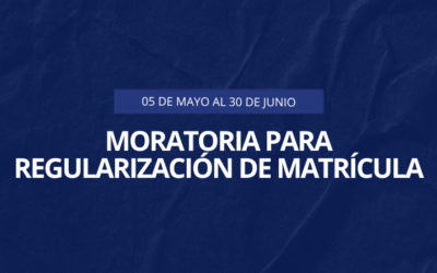 Se pone en marcha una moratoria para la regularización de matrícula